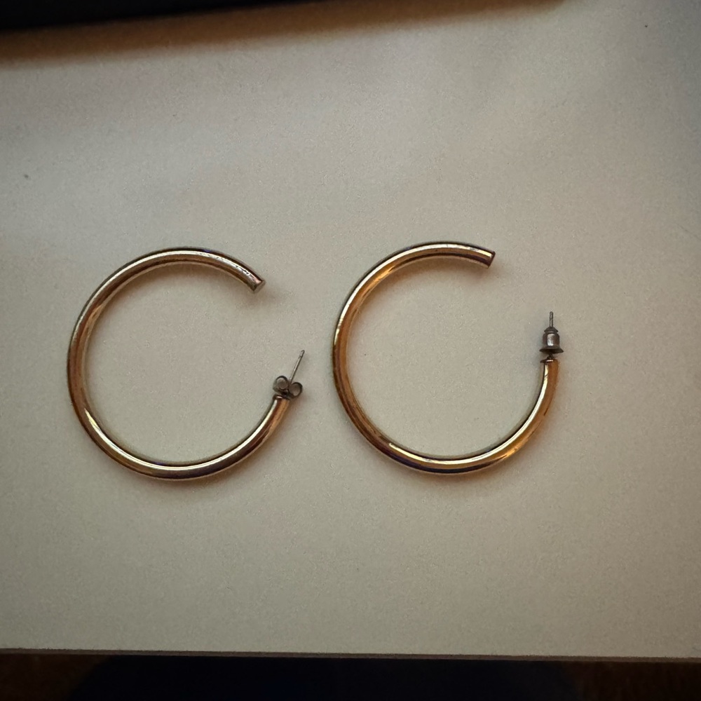 💛Elegant Gold Hoop Earrings